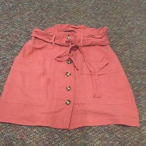 Burnt Orange Skirt